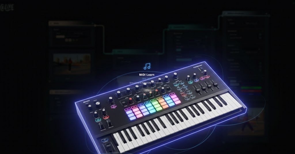 MIDI Controller avec MIDI Learn