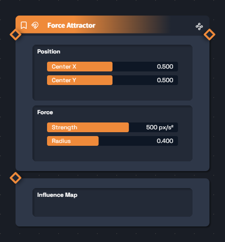 Force Attractor — capture réelle depuis CKLive